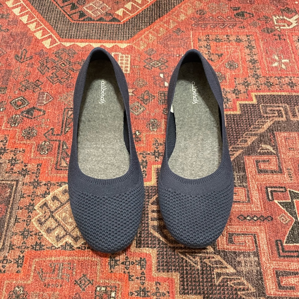 NEW Allbirds Tree Breezer Navy 10